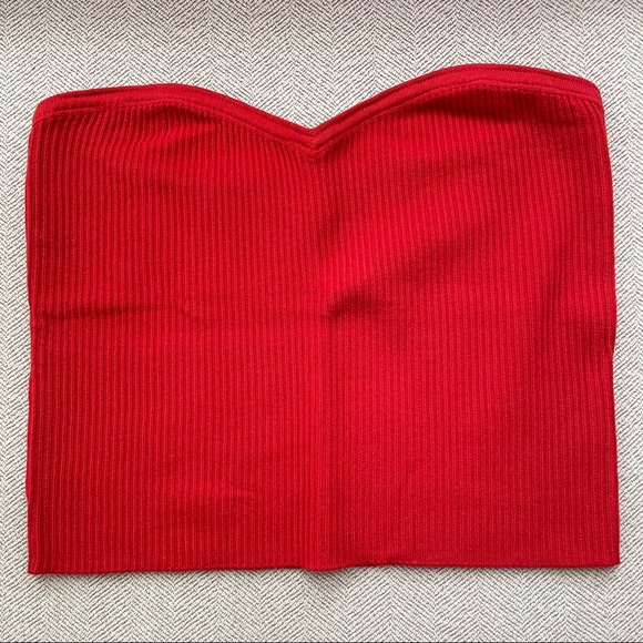 Urban Outfitters Tops - NWT Urban Outfitters orange crop top, size L